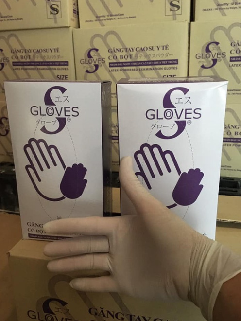 GĂNG TAY Y TẾ CÓ BỘT SGLOVES