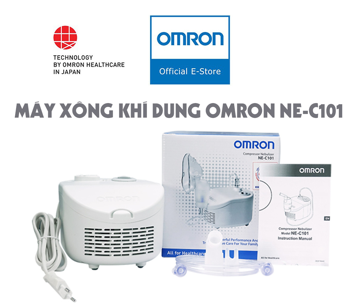 Máy Xông Mũi Họng Xông Khí Dung OMRON NE- C101