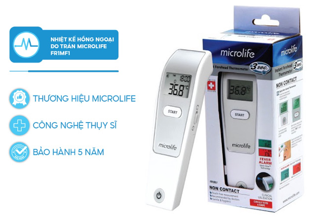 NHIỆT KẾ HỒNG NGOẠI MICROLIFE FR1MF1